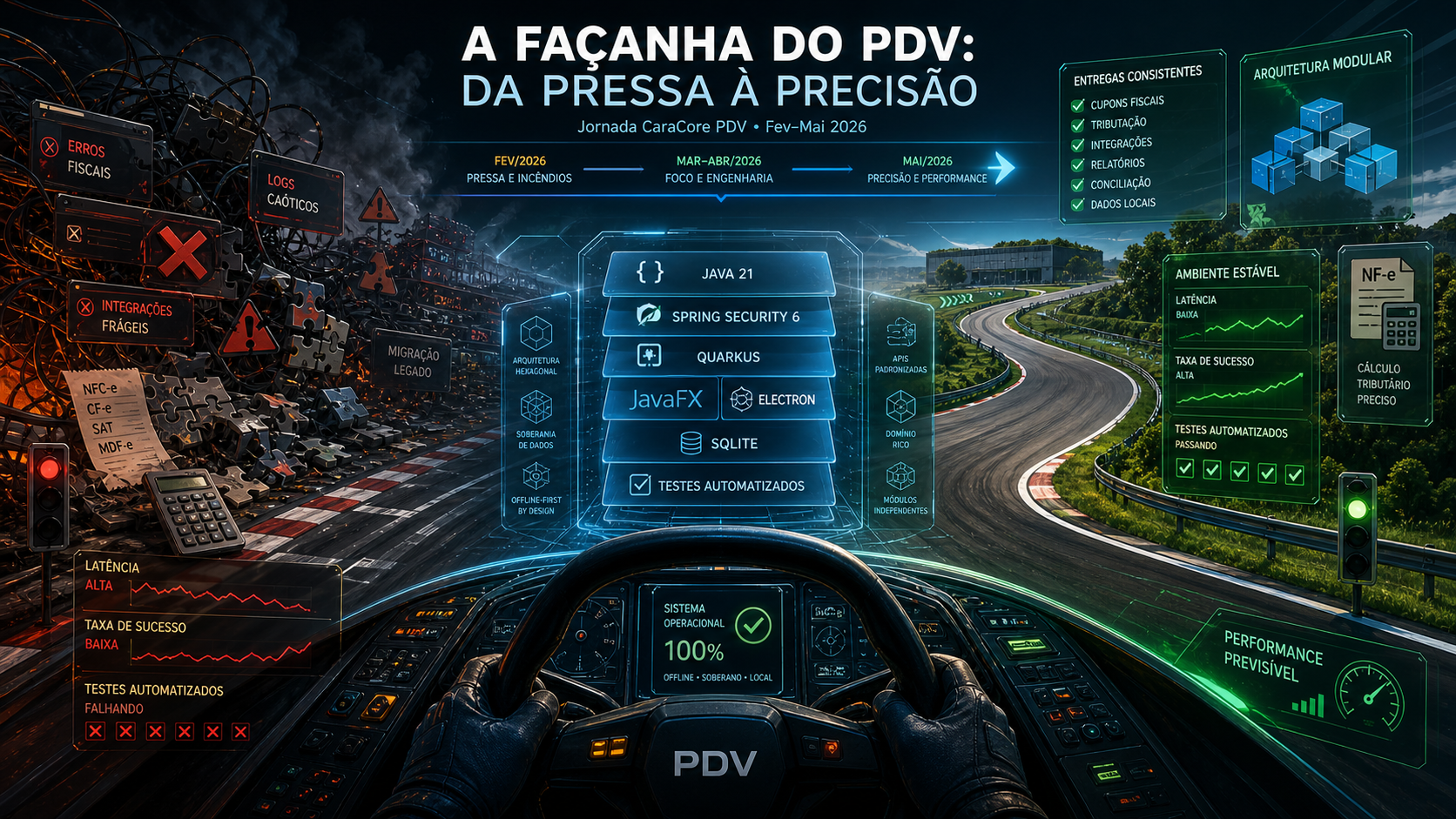 A Façanha do PDV: Da Pressa à Precisão