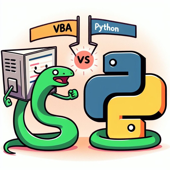 VBA vs Python - Linguagens de Automação e exemplos de código