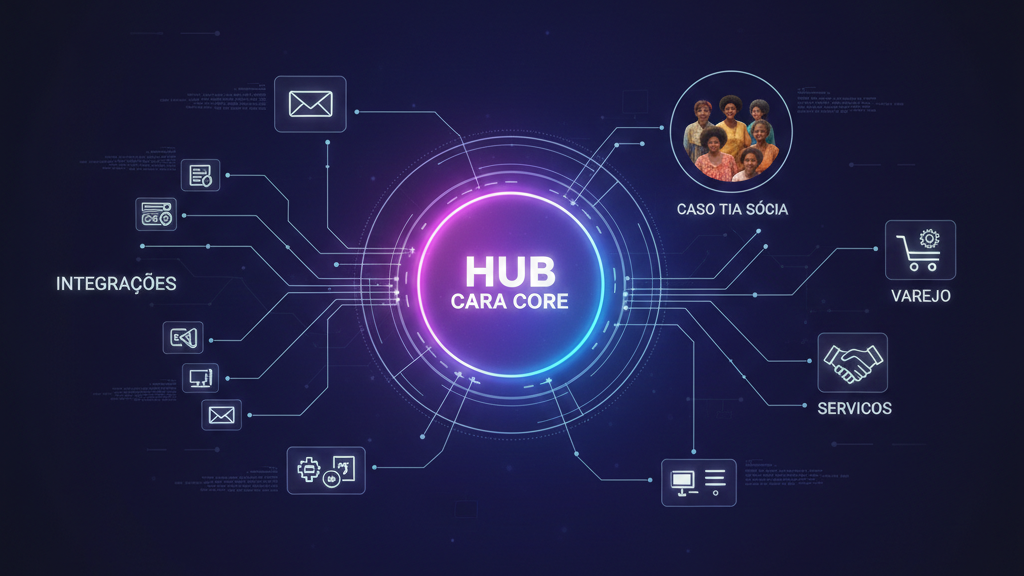 Hub Cara Core: automação de última milha e plataforma central